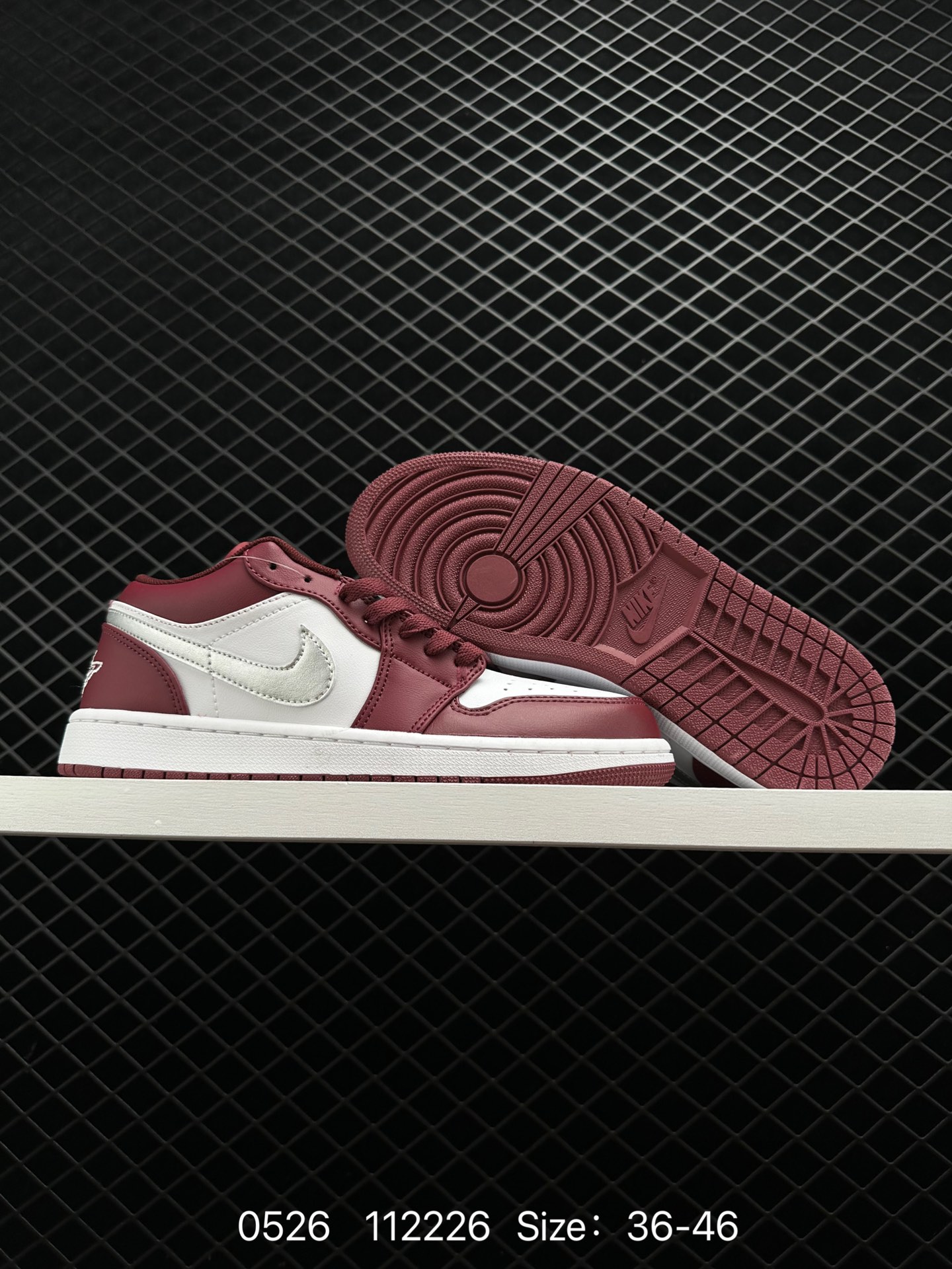Air Jordan 1 Low “Bordeaux”